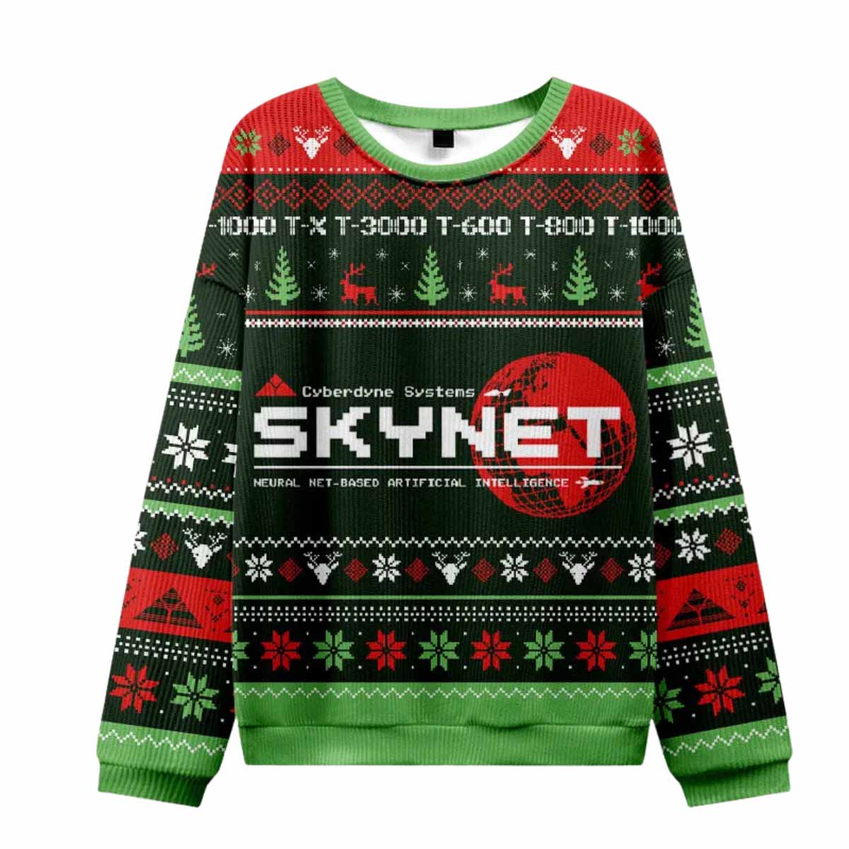 Skynet Ugly Christmas Sweater Skynet Ugly Christmas Sweater
