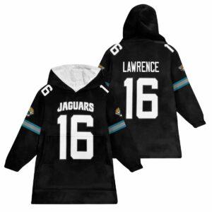 T.L 16 Jacksonville Football Unisex Blanket Hoodie T.L 16 Jacksonville Football Unisex Blanket Hoodie