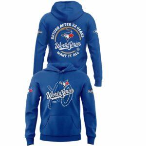 The Weeknd Blue Jays World Series XO Return After 32 Years 2025 Hoodie