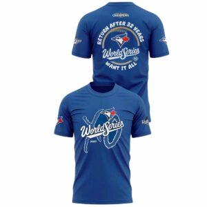 The Weeknd Blue Jays World Series XO Return After 32 Years 2025 Hoodie