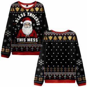 This Is Mess Ugly Christmas Sweater