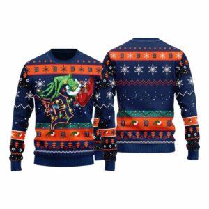 Tigers Grnch Hand Ugly Christmas Sweater Tigers Grnch Hand Ugly Christmas Sweater