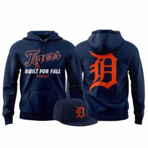 Tigers October Baseball Tigers Built For All 2025 Hoodie