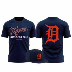 Tigers October Baseball Tigers Built For All 2025 Hoodie