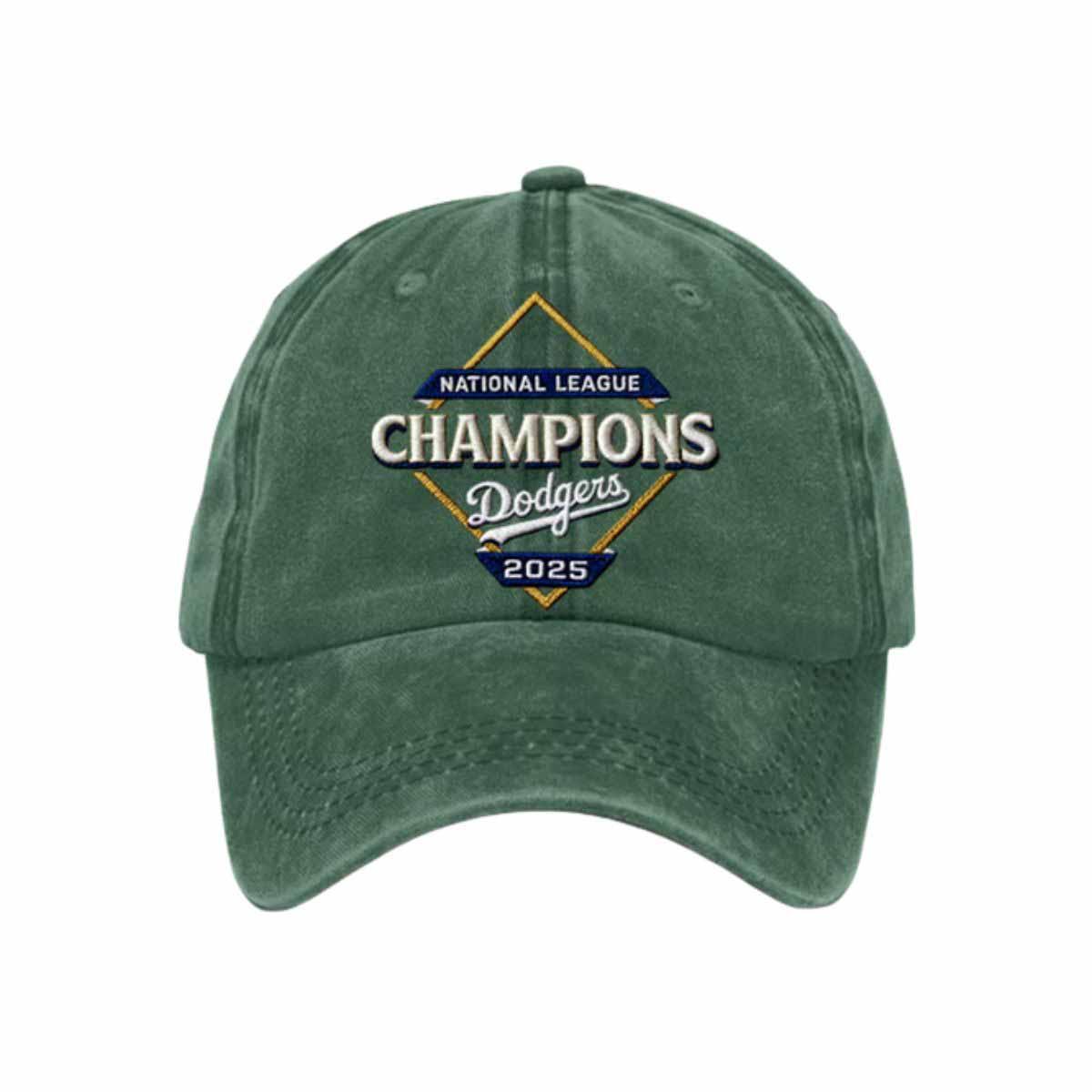 Unisex Dodgers National League Champions 2025 Print Baseball Cap Unisex Dodgers National League Champions 2025 Print Baseball Cap