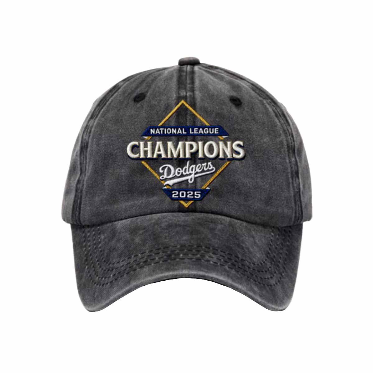 Unisex Dodgers National League Champions 2025 Print Baseball Cap Unisex Dodgers National League Champions 2025 Print Baseball Cap
