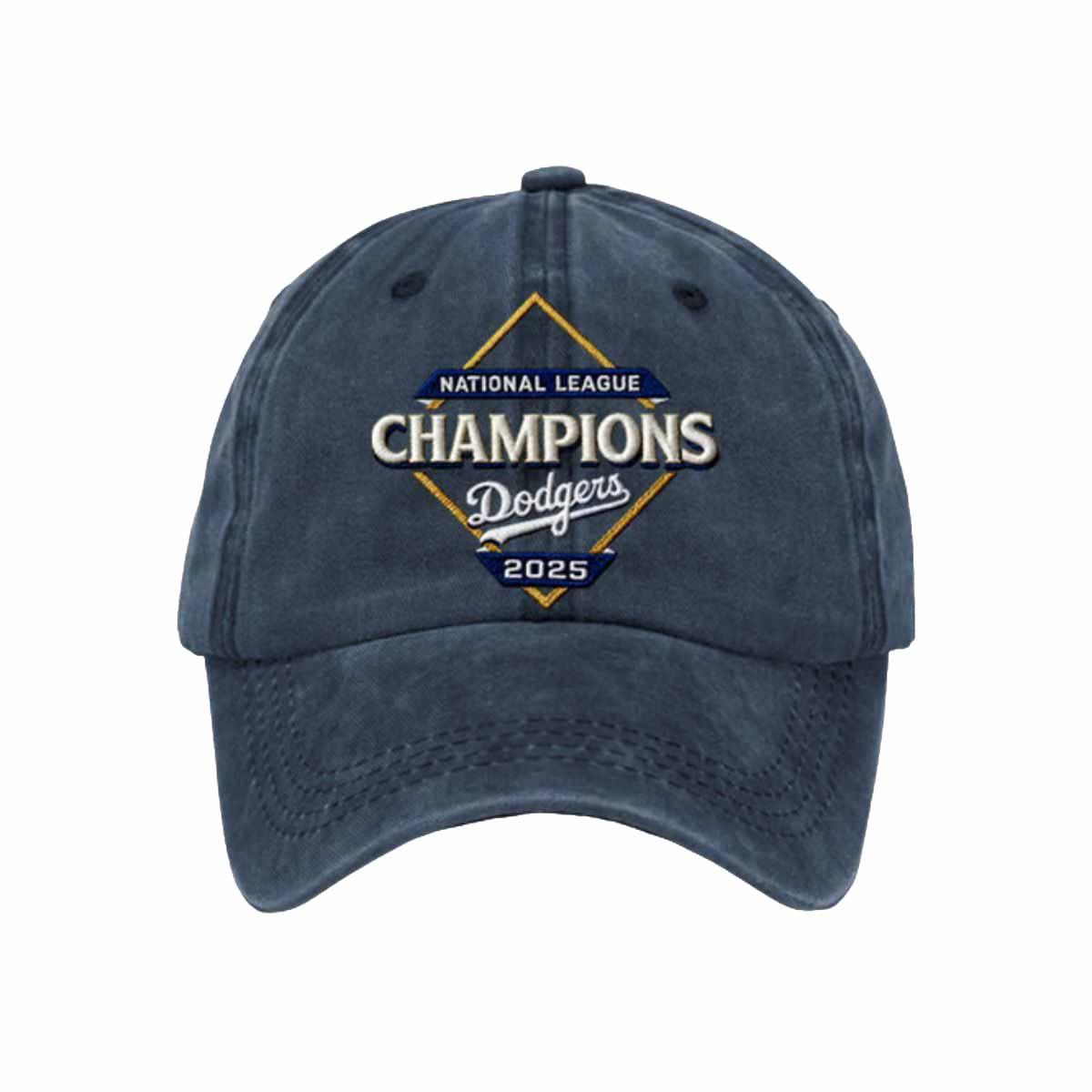 Unisex Dodgers National League Champions 2025 Print Baseball Cap Unisex Dodgers National League Champions 2025 Print Baseball Cap