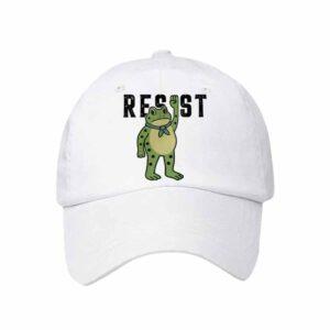 Unisex Resist Frog Print Hat
