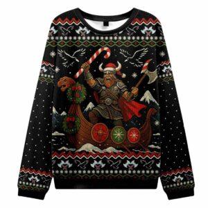 Vikings Celebrate Christmas Ugly Sweater Vikings Celebrate Christmas Ugly Sweater