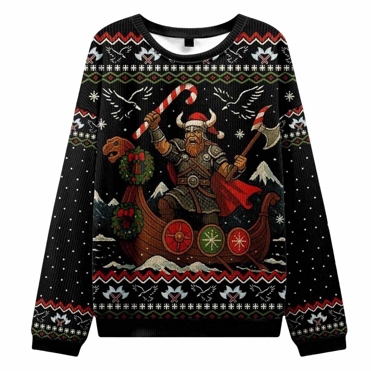 Vikings Celebrate Christmas Ugly Sweater Vikings Celebrate Christmas Ugly Sweater