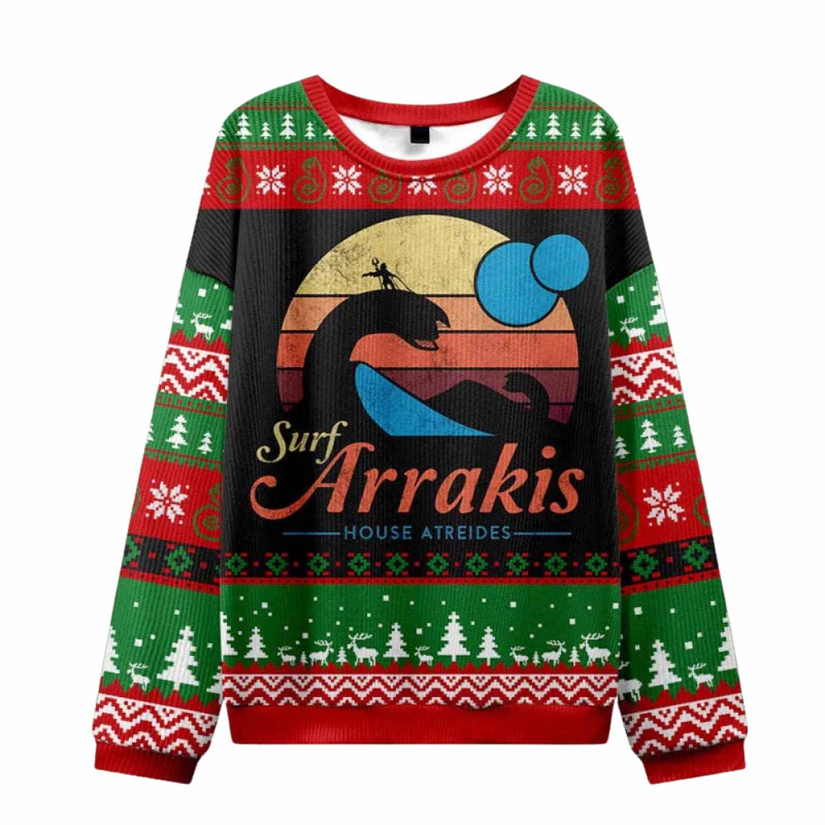 Visit Arrakis Nerd Ugly Christmas Sweater Visit Arrakis Nerd Ugly Christmas Sweater