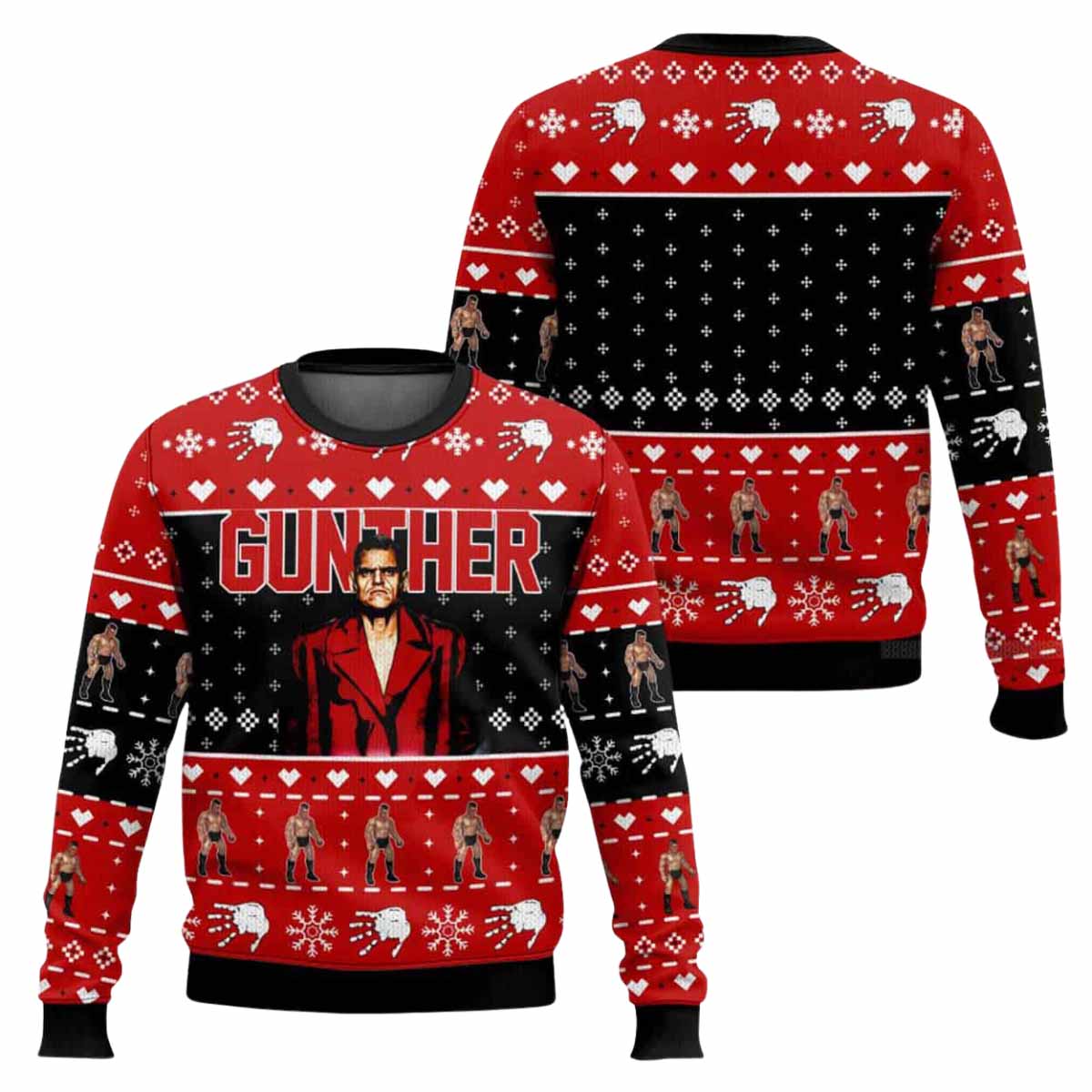 Walter Hahn Gunther Ugly Christmas Sweater Walter Hahn Gunther Ugly Christmas Sweater