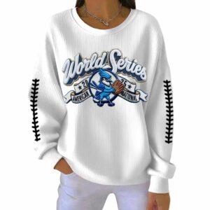 Women's Blue Jays World Series 2025 Print Casual Sweatshirt