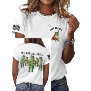 Women’s Portland We Are All Frog Resist Short Sleeve T-Shirt