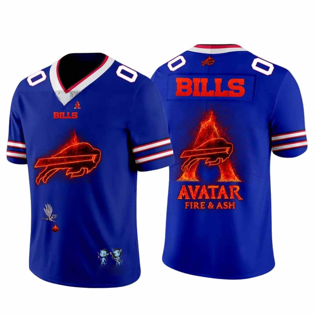 2025 Bills Avatar Fire And Ash Jersey 2025 Bills Avatar Fire And Ash Jersey