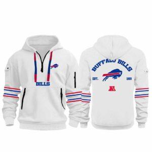 2025 Bills Est 1960 Quarter Zip Hoodie 2025 Bills Est 1960 Quarter Zip Hoodie