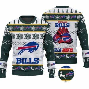 2025 Bills Mafia Christmas Ugly Sweater