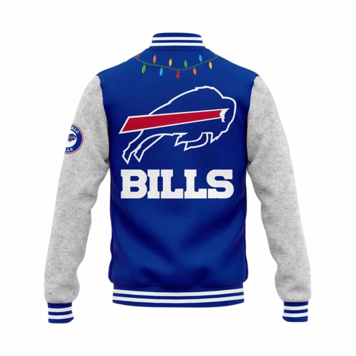 2025 Bills x Holiday Touchdown Bomber Jacket 2025 Bills x Holiday Touchdown Bomber Jacket
