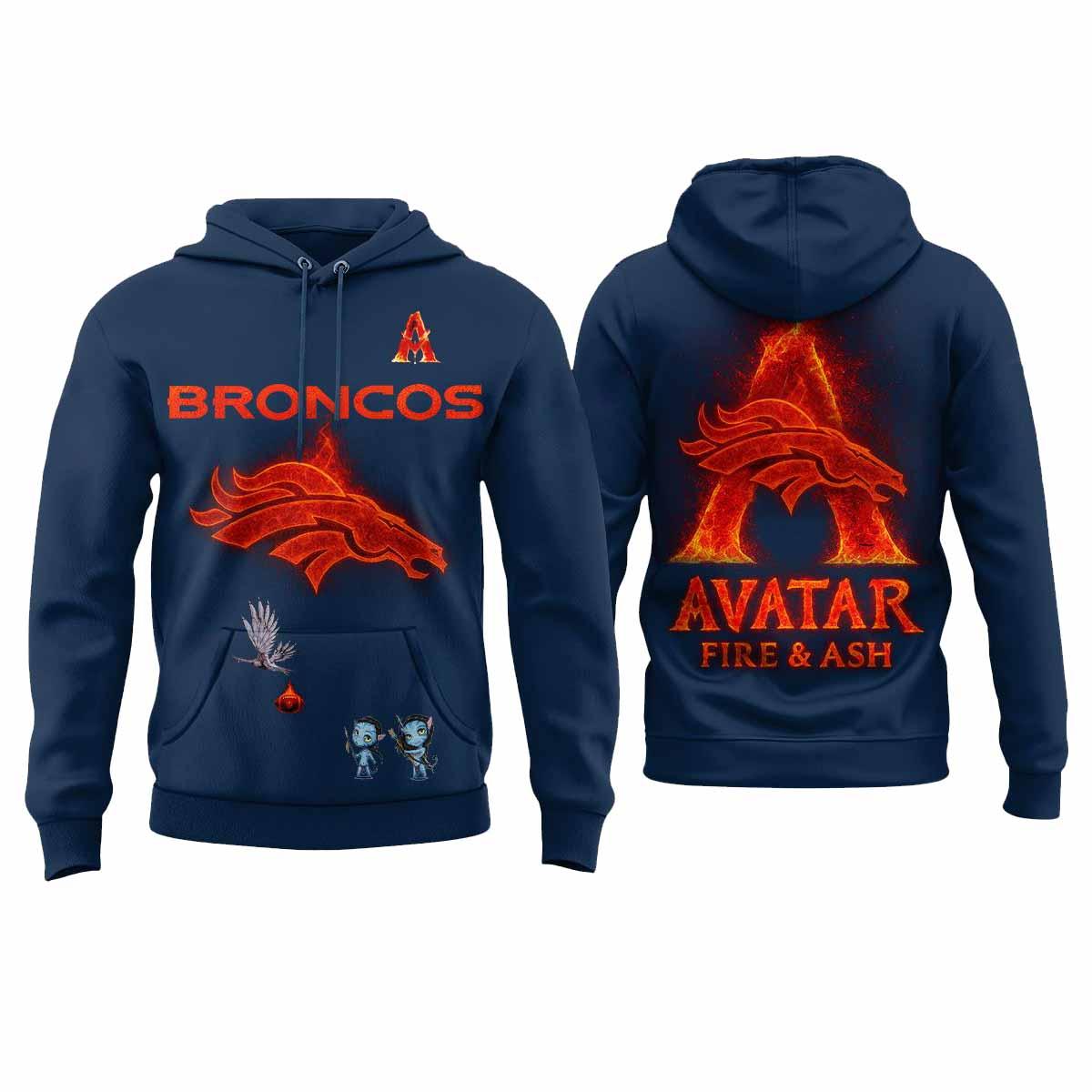 2025 Broncos Avatar Fire and Ash Hoodie 2025 Broncos Avatar Fire and Ash Hoodie