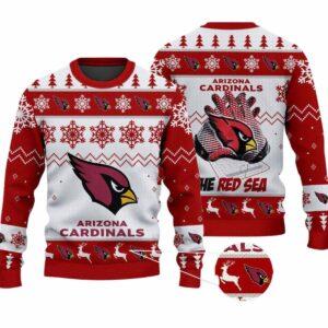 2025 Cardinals The Red Sea Ugly Christmas Sweater 1 2025 Cardinals The Red Sea Ugly Christmas Sweater