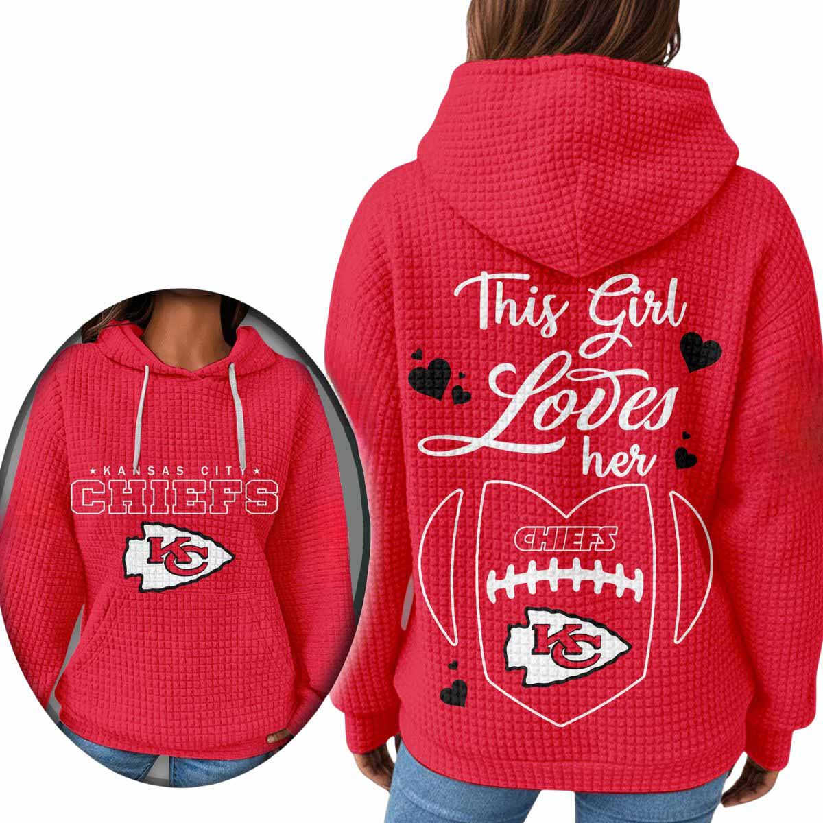 2025 Chiefs This Girl Loves Her Waffle Hoodie 2025 Chiefs This Girl Loves Her Waffle Hoodie