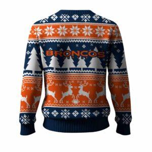 2025 Christmas Broncos Reindeer Football Ugly Sweater 1 2025 Christmas Broncos Reindeer Football Ugly Sweater