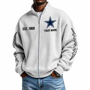 2025 Cowboys Est 1960 Waffle Zip Up Sweatshirt 2025 Cowboys Est 1960 Waffle Zip Up Sweatshirt