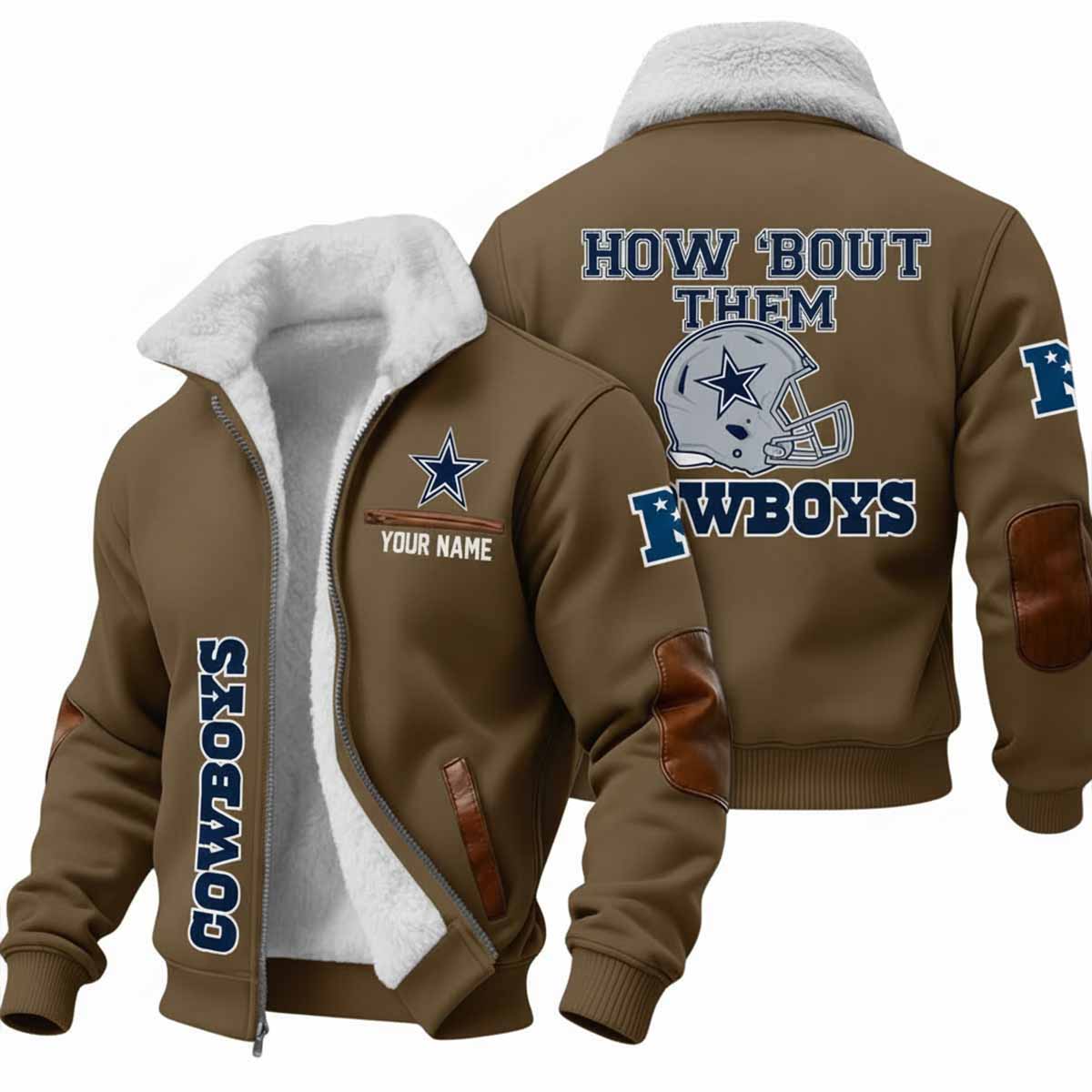 2025 Cowboys How Bout Them Winter Fleece Jacket 2025 Cowboys How Bout Them Winter Fleece Jacket