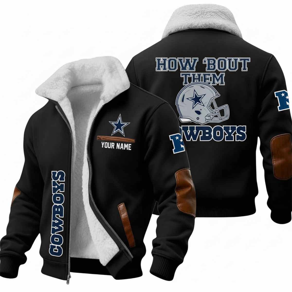 2025 Cowboys How Bout Them Winter Fleece Jacket 2025 Cowboys How Bout Them Winter Fleece Jacket