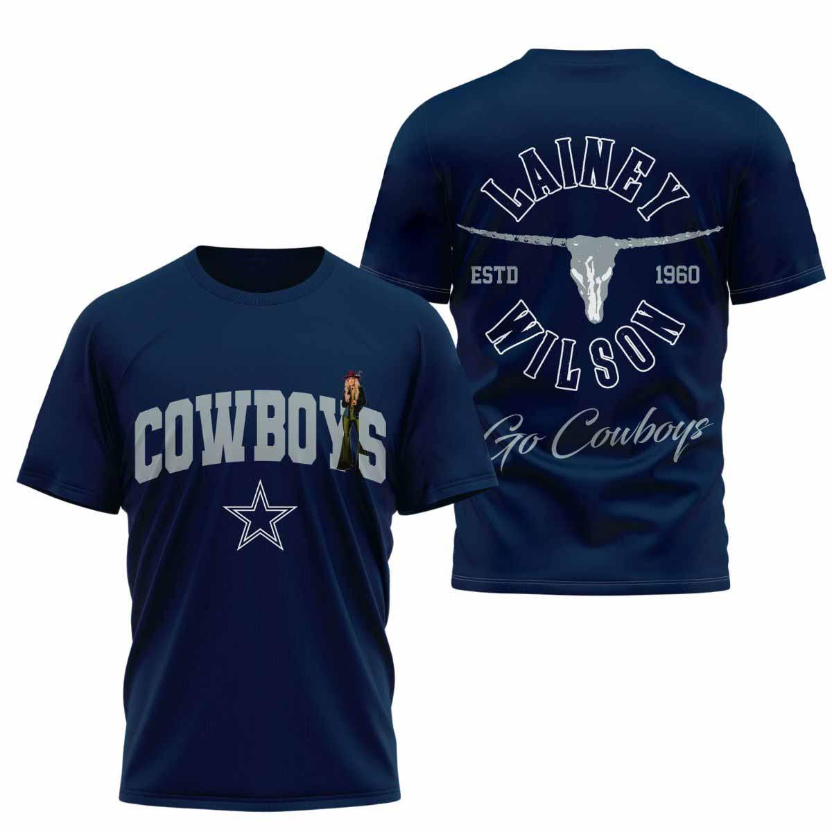 2025 Cowboys Lainey Wilson T Shirt 2025 Cowboys Lainey Wilson T-Shirt