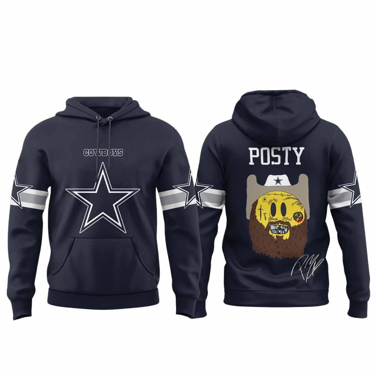 2025 Cowboys x Post Malone Thanksgiving Hoodie 2025 Cowboys x Post Malone Thanksgiving Hoodie