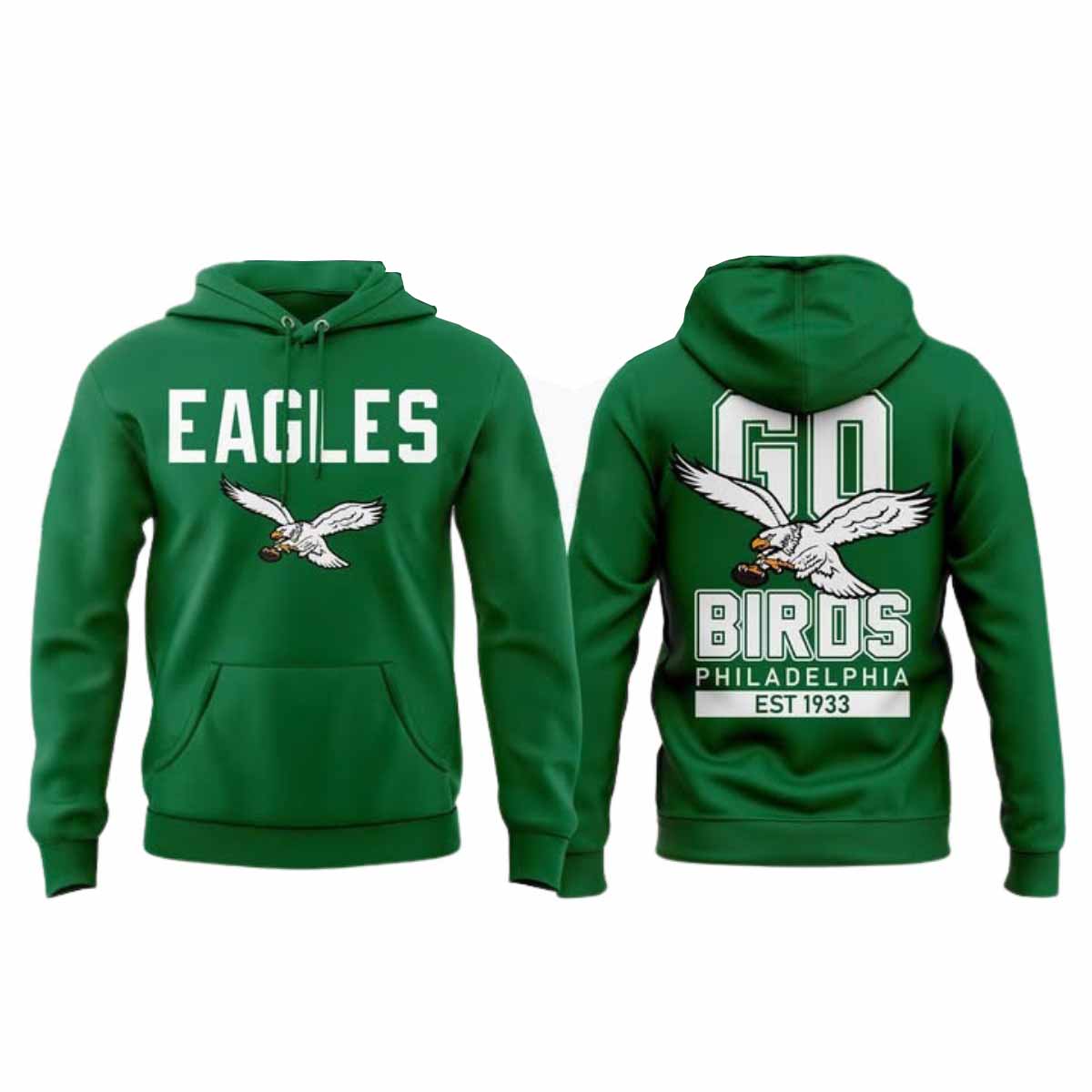 2025 Eagles Go Birds Green Hoodie 2025 Eagles Go Birds Green Hoodie