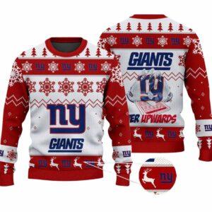 2025 Giants Ever Upwards Christmas Ugly Sweater 2 2025 Giants Ever Upwards Christmas Ugly Sweater
