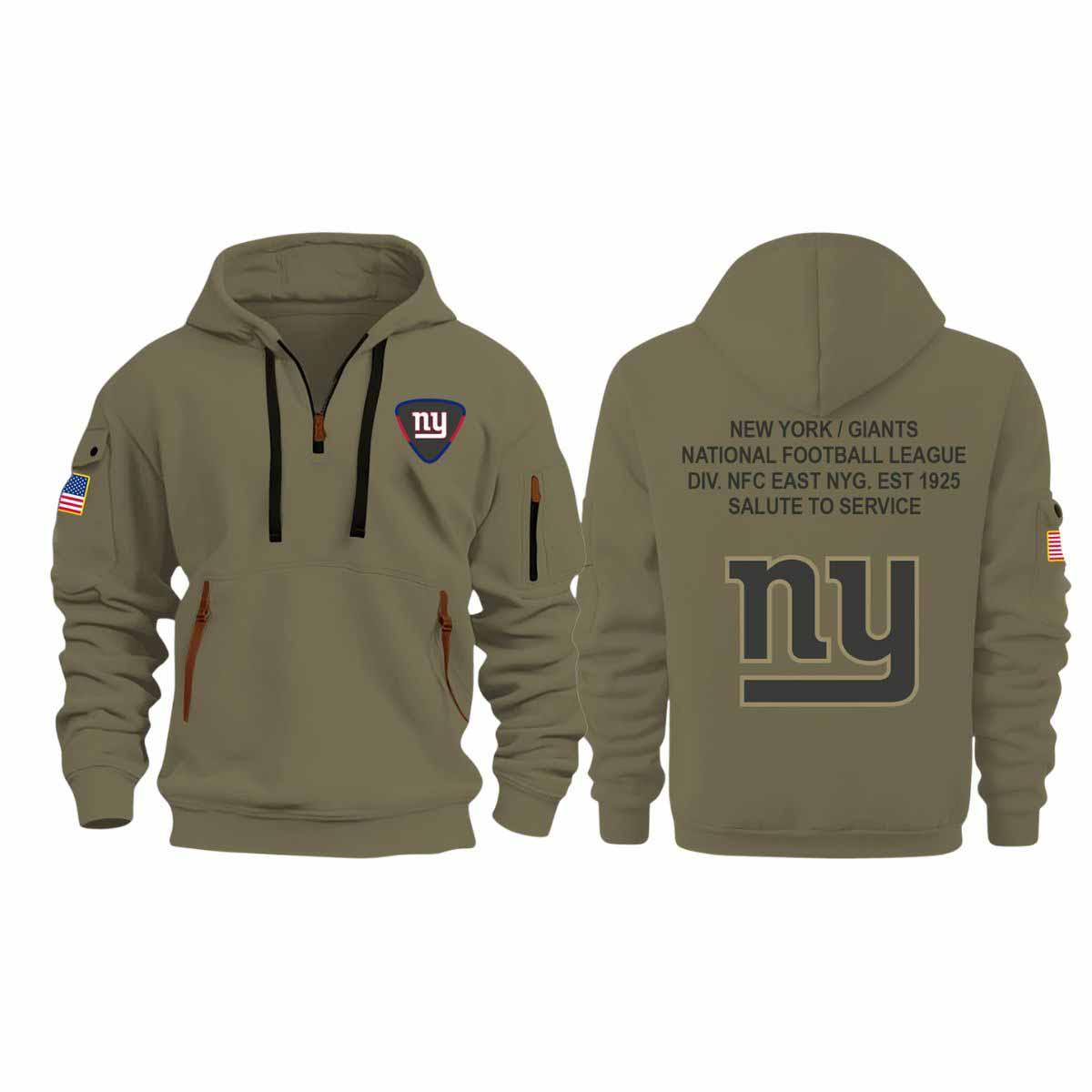 2025 Giants Salute To Service Quarter Zip Hoodie 2025 Giants Salute To Service Quarter Zip Hoodie