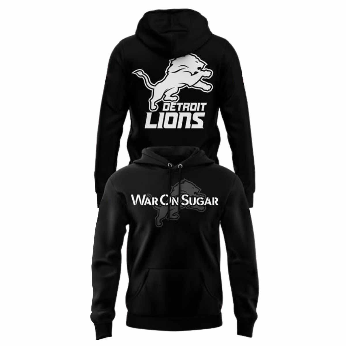 2025 Lions War On Sugar Hoodie 2025 Lions War On Sugar Hoodie