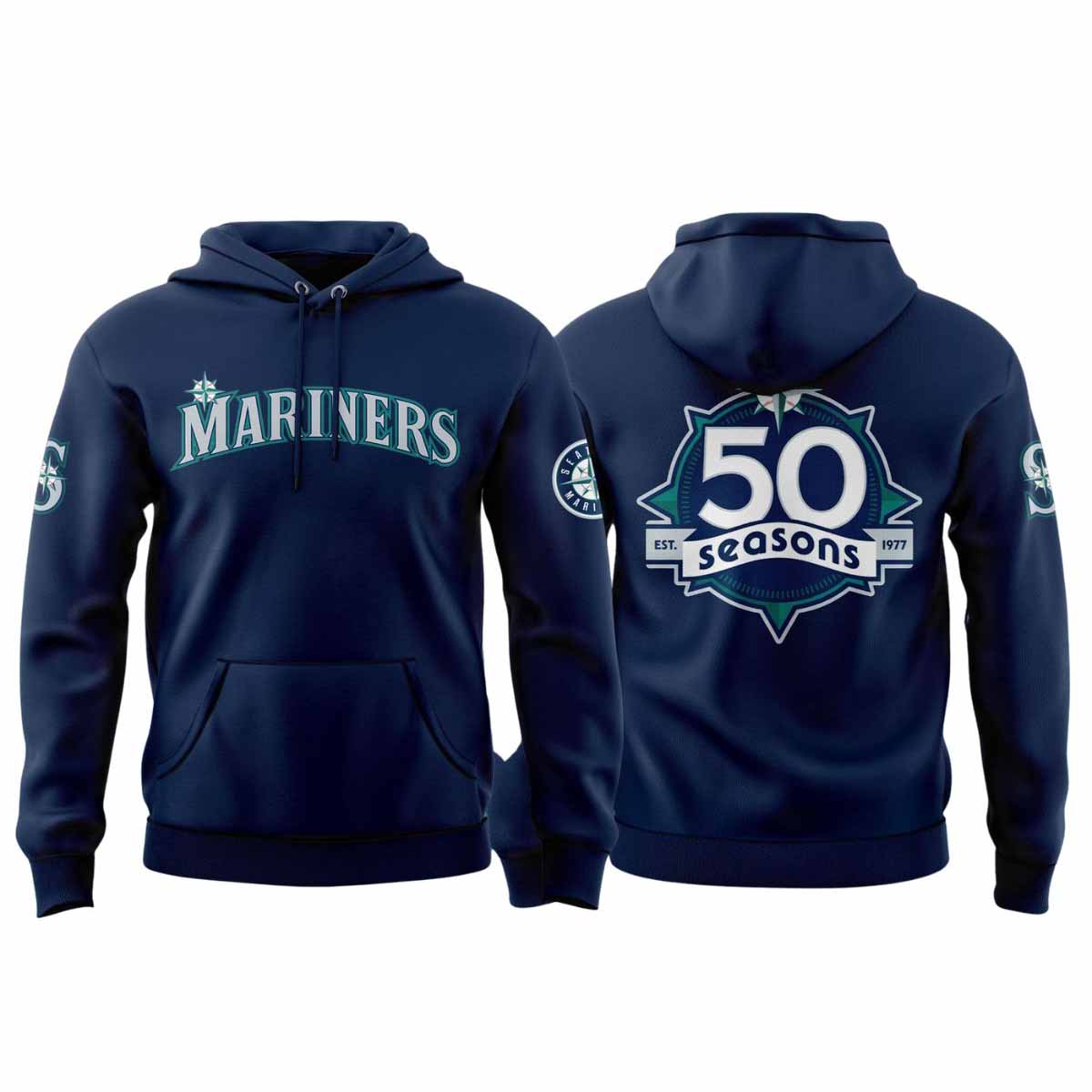 2025 Mariners 50 Seasons Hoodie 2025 Mariners 50 Seasons Hoodie