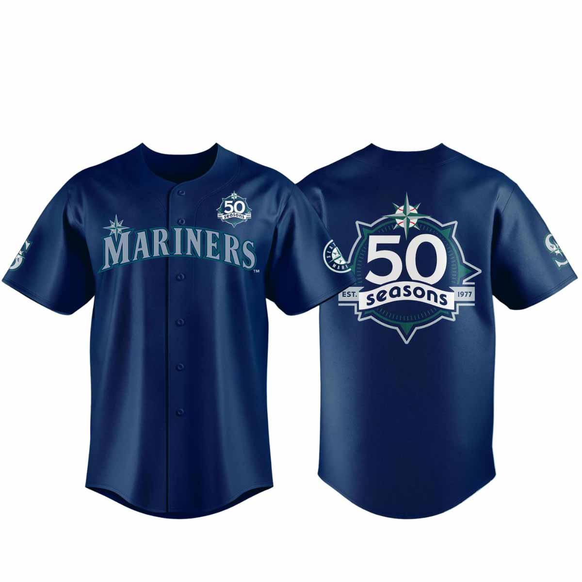 2025 Mariners 50 Seasons Jersey 2025 Mariners 50 Seasons Jersey