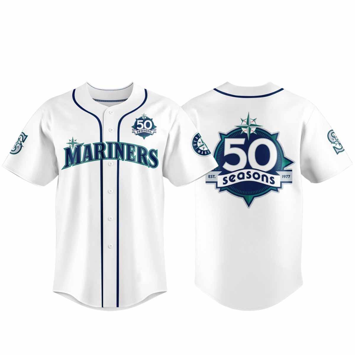 2025 Mariners 50 Seasons Jersey 2025 Mariners 50 Seasons Jersey
