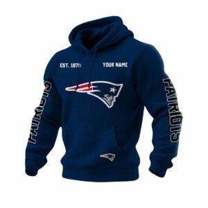 2025 Patriots Est 1979 Waffle Hoodie 2025 Patriots Est 1979 Waffle Hoodie