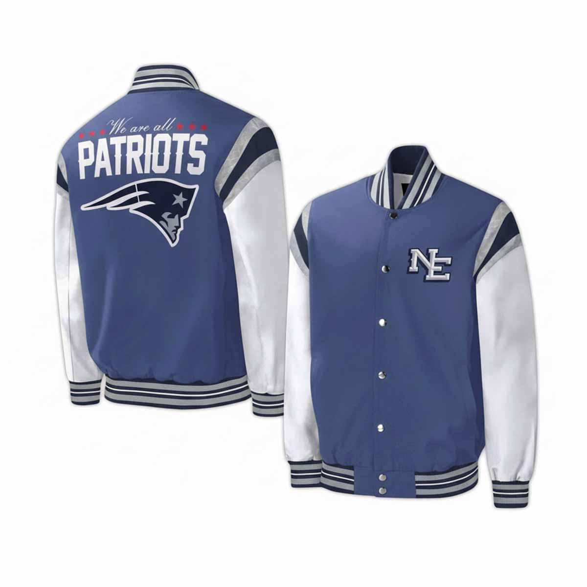 2025 Patriots Rivalries Storm Blue Jacket 2025 Patriots Rivalries Storm Blue Jacket