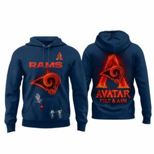 2025 Rams Avatar Fire and Ash Hoodie