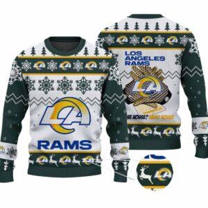 2025 Rams House Christmas Ugly Sweater