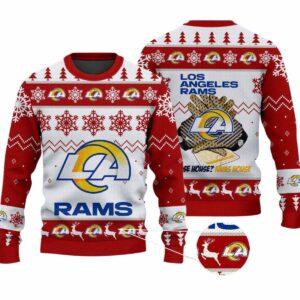 2025 Rams House Christmas Ugly Sweater 2025 Rams House Christmas Ugly Sweater