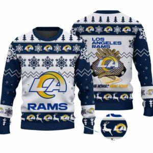 2025 Rams House Christmas Ugly Sweater 2