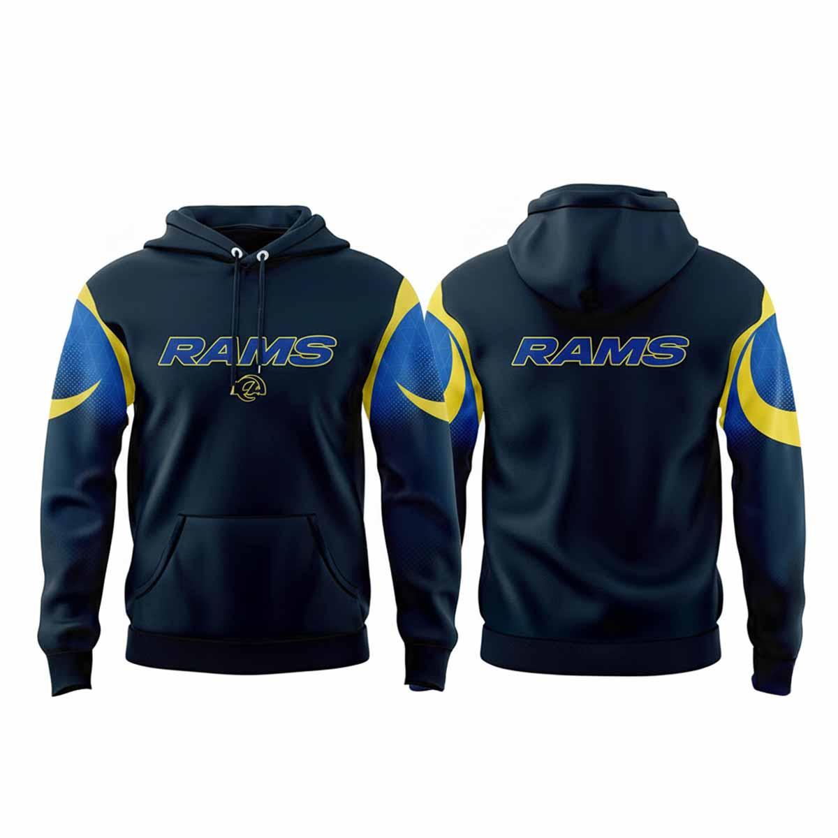 2025 Rams Rivalries Midnight Mod Hoodie 2025 Rams Rivalries Midnight Mod Hoodie
