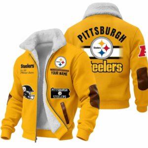 2025 Steelers Est 1993 Winter Fleece Jacket