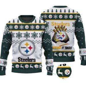 2025 Steelers Whatever It Takes Christmas Ugly Sweater 2 2025 Steelers Whatever It Takes Christmas Ugly Sweater
