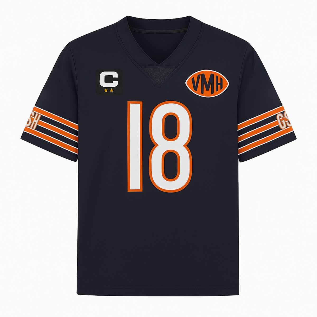 2025 VMH On Bears Football Jersey 2025 VMH On Bears Football Jersey