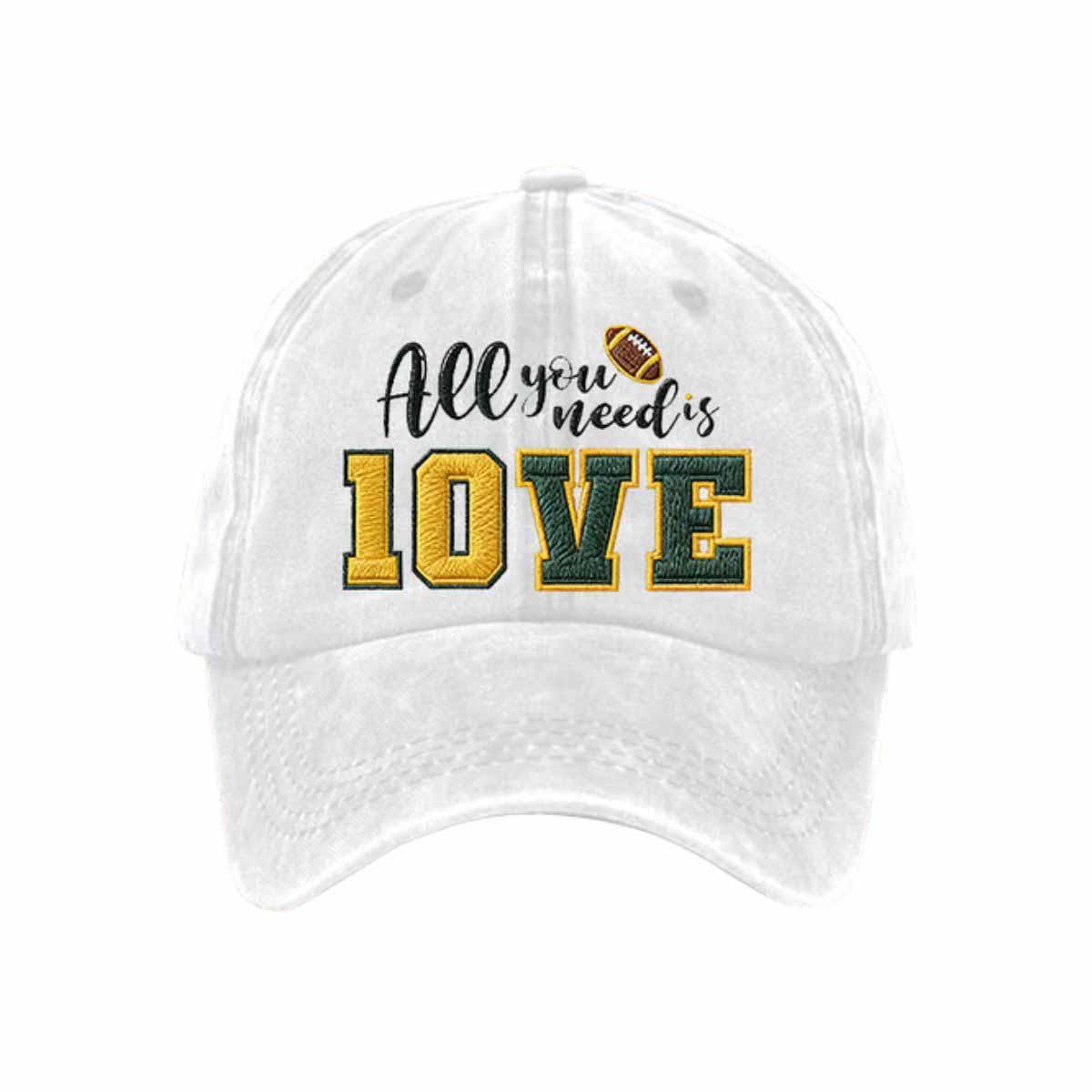 All You Need's Love Baseball Hat All You Need's Love Baseball Hat