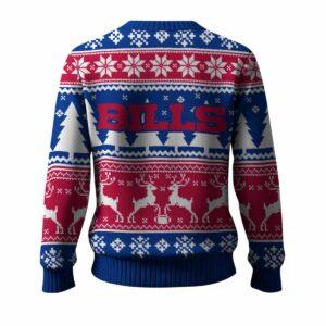 Bills Reindeer Football 2025 Ugly Christmas Sweater 1 Bills Reindeer Football 2025 Ugly Christmas Sweater